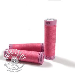 Fil a coudre polyester Amann Aspo 120 rose bonbon