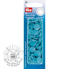 Boutons pressions PRYM turquoise