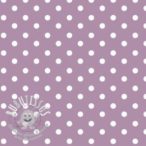 Tissu coton Dots lilac