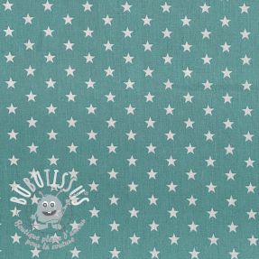 Tissu coton Petit stars fresh sage