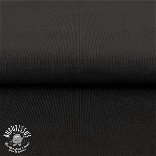 Tissu velours cotelé fin black