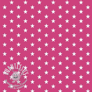 Tissu coton Petit stars pink