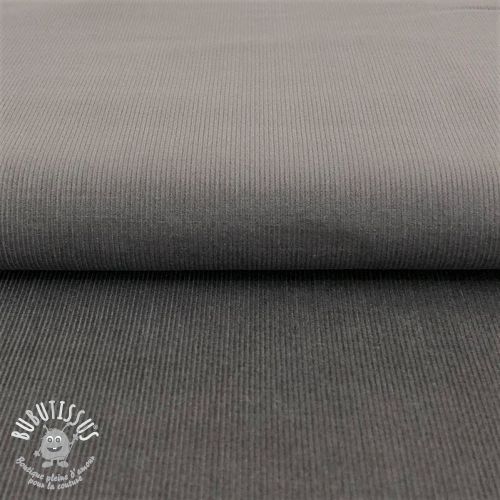 Tissu velours cotelé fin grey