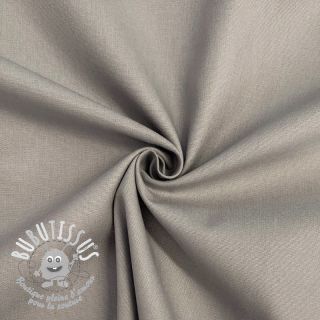 Tissu Popeline de coton grey