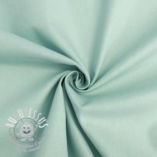 Tissu Popeline de coton mint