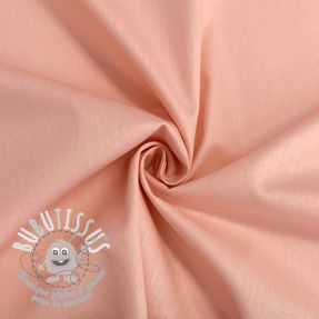 Tissu Popeline de coton rose