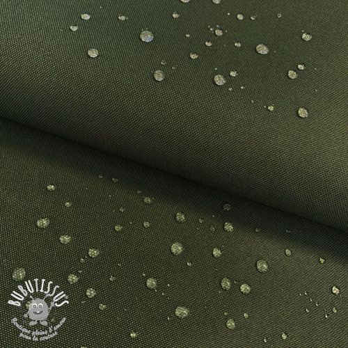 Tissu imperméable dark green