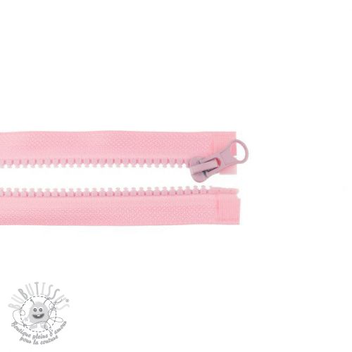 Fermeture éclair séparable 75 cm pink
