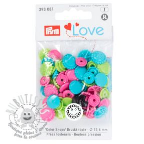 Boutons pressions PRYM Love Flowers 2