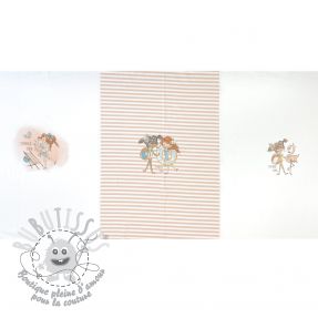 Jersey Summer time rose PANEL digital print