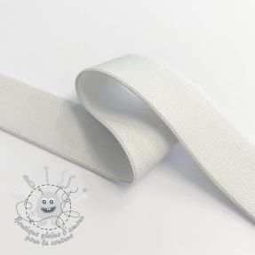 Élastique lisse 2,5 cm off white